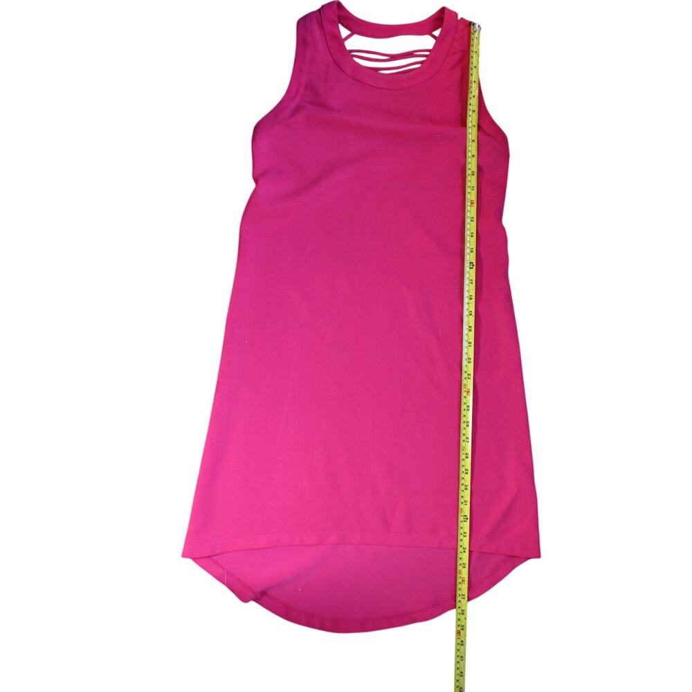 NWT Sugar Lips Pink Sleeveless Mini Dress Ladder Back Detail Women’s Size Small - Picture 5 of 5
